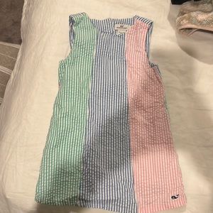 vineyard vine seersucker toddler dress
